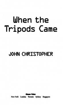      When the Tripods Came