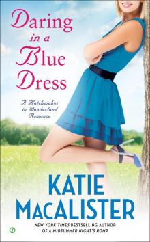     Daring In a Blue Dress