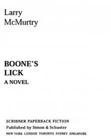     Boone's Lick