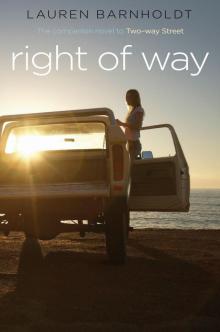      Right of Way