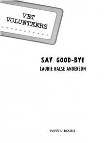      Say Good-Bye #5