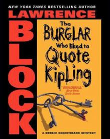      The Burglar Who Liked to Quote Kipling