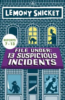      File Under: 13 Suspicious Incidents (7-13)