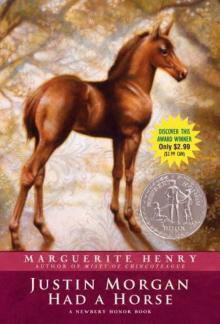      Justin Morgan Had a Horse