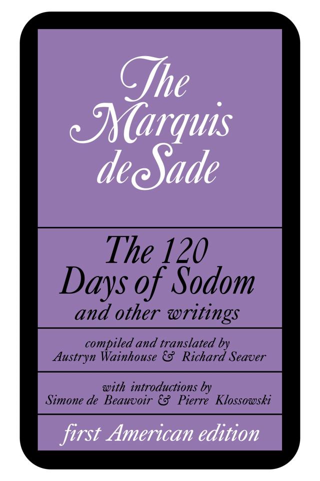 Read The 120 Days Of Sodom And Other Writings Online Read Free Novel Read Light Novel Onlinereadfreenovel Com