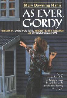      As Ever, Gordy