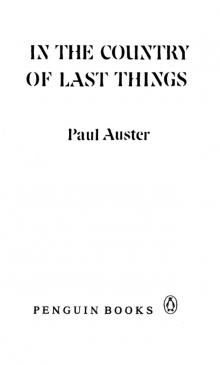      In the Country of Last Things
