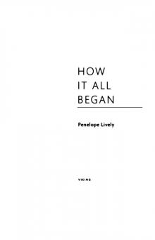      How It All Began