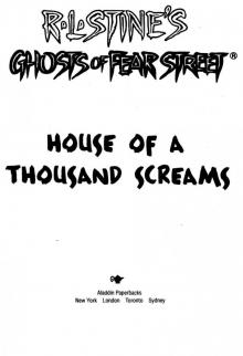      House of a Thousand Screams