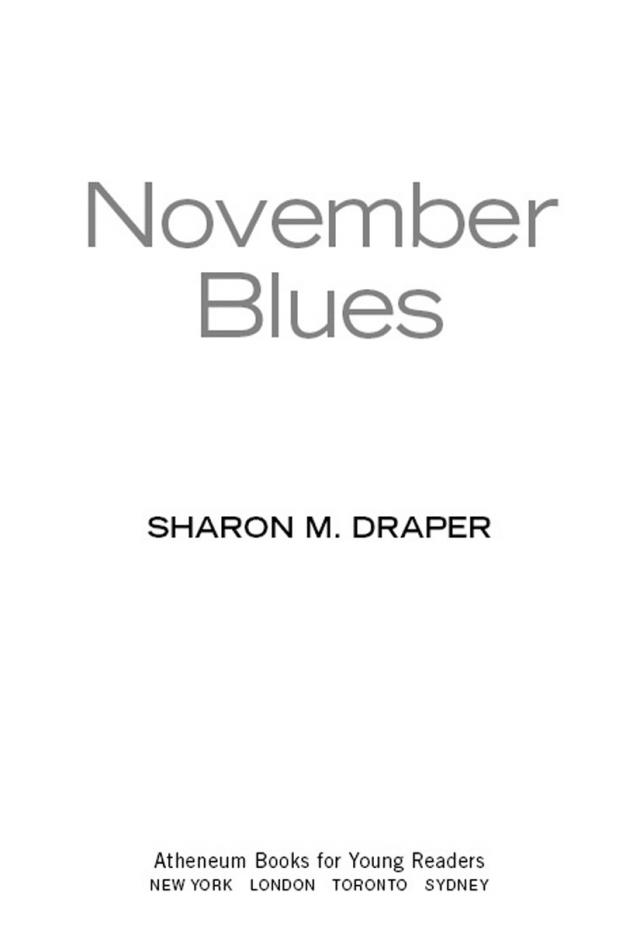 sharon m draper november blues