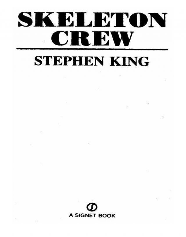 skeleton crew short stories skeleton crew short stories