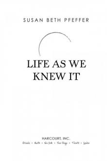 the life as we knew it series