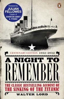     A Night to Remember