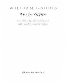      Agapē Agape