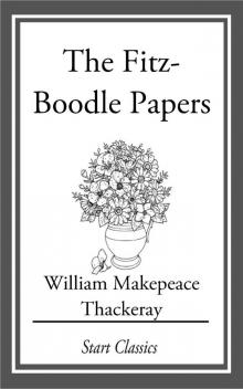      The Fitz-Boodle Papers